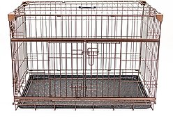 Lucky Dog DWELL Series Dog Crate, Bronze, Medium