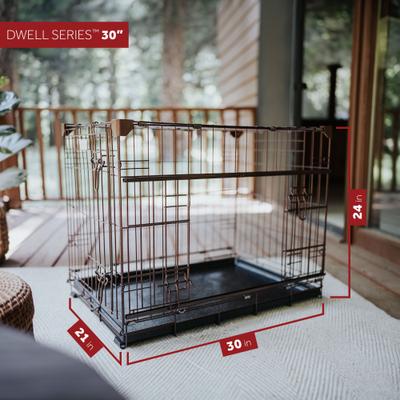 Show full view: Lucky Dog DWELL Series Dog Crate, Bronze, Small slide 3 of 9