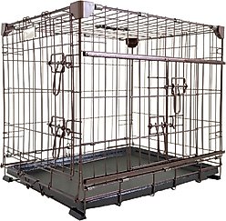Lucky Dog DWELL Series Dog Crate, Bronze, X-Small
