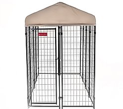 Lucky Dog STAY Series Villa Dog Kennel, Khaki