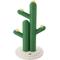 Show in main carousel: THE LICKER STORE Socorro 34.25-in Modern Jute Double-Cactus with Flower Toys Cat Scratching Post, Green/White slide 9 of 11