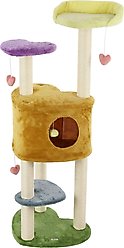 THE LICKER STORE Aisling Modern 51-in 4-Tier Sisal Heart Cat Tree slide 2 of 9