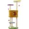 Show in main carousel: THE LICKER STORE Aisling Modern 51-in 4-Tier Sisal Heart Cat Tree slide 9 of 10