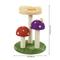 Show in main carousel: THE LICKER STORE Pixie Cottage 22.5-in 3-Tier Sisal Mushroom Cat Tree slide 4 of 10