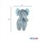 Show in main carousel: Petlou Flattiez Fuzzy Friends Elephant Squeaky Plush Dog Toy, 12-in slide 4 of 6