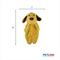 Show in main carousel: Petlou Flattiez Fuzzy Friends Dog Squeaky Plush Dog Toy, 16-in slide 3 of 5