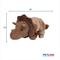 Show in main carousel: Petlou Ripples Dino Friends Triceratops Squeaky Plush Dog Toy, 26-in slide 4 of 6
