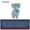 Show in main carousel: Petlou Flattiez Fuzzy Friends Elephant Squeaky Plush Dog Toy, 16-in slide 4 of 5
