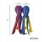 Show in main carousel: Petlou Dotty Friends 2.0-Twin Pack Octopi Squeaky Plush Dog Toy, Blue & Purple, 16-in slide 4 of 6