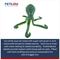 Show in main carousel: Petlou Dotty Friends 2.0 Octopus Squeaky Plush Dog Toy, Holly Green, 26-in slide 5 of 6