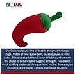 Show in main carousel: Petlou Food Chili Pepper Squeaky Plush Dog Toy, 20-in slide 4 of 5
