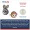 Show in main carousel: Petlou Ez Squeaky Ball Lamb & Rabbit Twin Pack Squeaky Plush Dog Toy, 4-in slide 4 of 5