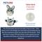 Show in main carousel: Petlou Ez Squeaky Ball Cow & Donkey Twin Pack Squeaky Plush Dog Toy, 4-in slide 4 of 5