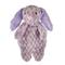 Show in main carousel: Petlou Flattiez Fuzzy Friends Rabbit Squeaky Plush Dog Toy, Purple, 12-in slide 1 of 6