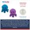 Show in main carousel: Petlou Ez Squeaky Ball Octopi Twin Pack Squeaky Plush Dog Toy, 4-in slide 4 of 5