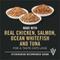 Show in main carousel: Purina Pro Plan Indoor Balance Chicken, Salmon, Whitefish & Tuna Variety Pack Wet Cat Food, 3-oz can, case of 24 slide 3 of 12