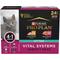 Show in main carousel: Purina Pro Plan Vital Systems Chicken & Salmon Entrée Variety Pack 4-in-1 Muscles, Brain, Immune & Bone Wet Kitten Food, 3-oz can, case of 24 slide 1 of 12