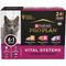 Show in main carousel: Purina Pro Plan Vital Systems Chicken, Turkey & Salmon Entrée Variety Pack 4-in-1 Immune, Digestive, Kidney & Brain Wet Cat Food, 3-oz can, case of 24 slide 1 of 12