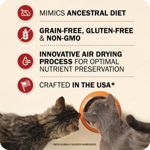 Redbarn Powerfood Chicken High Protein Grain-Free Gently Air Dried Cat Food, 2.5-oz bag