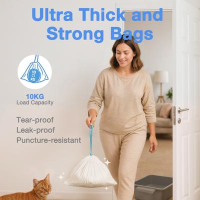 Show full view: Aoruefar Cat Litter Box Waste Drawer Liners, 135 count slide 8 of 9