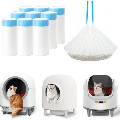 Aoruefar Aoruefar Cat Litter Box Waste Drawer Liners, 135 count