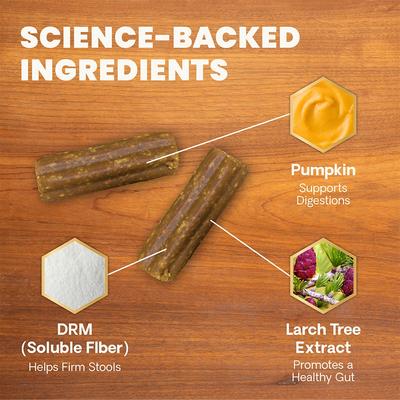 Show full view: VetriScience Express Ease Soft Chews Digestive Supplement for Dogs, 40 count slide 4 of 11