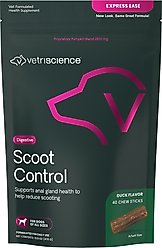 VetriScience Express Ease Soft Chews Digestive Supplement for Dogs, 40 count