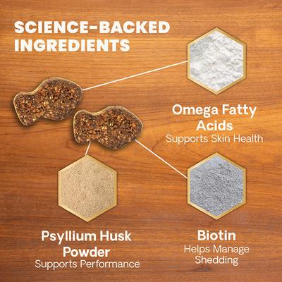 Show full view: VetriScience Hairball Chicken Liver Flavored Soft Chews Hairball Control Supplement for Cats, 60 count slide 4 of 10