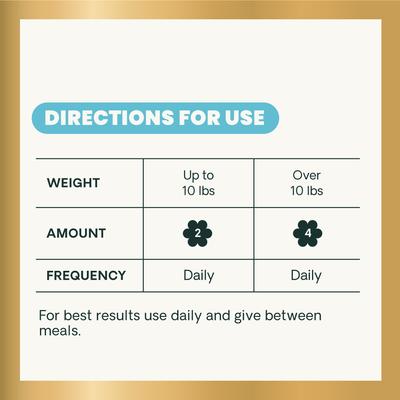 Show full view: VetriScience Perio Plus Everyday Health Feline Bites Dental Cat Treats, 4.23-oz bag, 60 chews slide 8 of 10