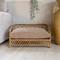 Show in main carousel: THE LICKER STORE Bohemian Handwoven Rattan Elevated Dog & Cat Sofa Daybed, Natural, 27.5 x 17-in slide 8 of 10