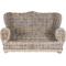 Show in main carousel: THE LICKER STORE Classic Mediterranean Handwoven Rattan Elevated Sofa Dog & Cat Daybed, Kubu Gray, 27.5 x 18-in slide 8 of 10