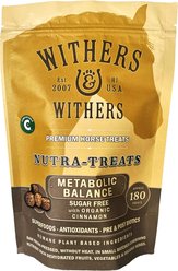 Withers & Withers Organic Cinnamon Plant-Based & Sugar-Free Formula Horse Nutra-Treats, 16-oz bag