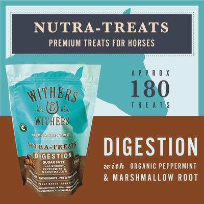 Show full view: Withers & Withers Organic Peppermint Leaf & Marshmallow Root Plant-Based & Sugar Free Formula Horse Nutra-Treats, 16-oz bag slide 3 of 9