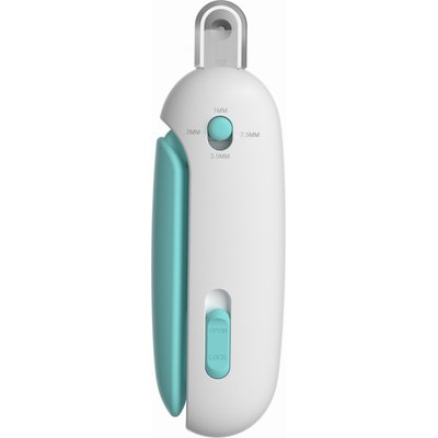 EYS EYS EasyTrim Cat Nail Clipper with 1-3 mm Quick-Dial Guard, Blue