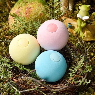 Show full view: EYS EVA Foam Stationary Sound & Catnip Ball Set Cat Toy, Blue, 3 count slide 7 of 9