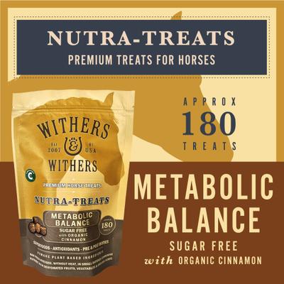 Show full view: Withers & Withers Organic Cinnamon Plant-Based & Sugar-Free Formula Horse Nutra-Treats, 16-oz bag slide 3 of 10