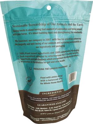 Show full view: Withers & Withers Organic Peppermint Leaf & Marshmallow Root Plant-Based & Sugar Free Formula Horse Nutra-Treats, 16-oz bag slide 2 of 9