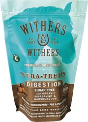 Withers & Withers Organic Peppermint Leaf & Marshmallow Root Plant-Based & Sugar Free Formula Horse Nutra-Treats, 16-oz bag
