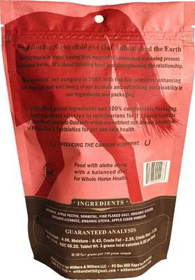 Show full view: Withers & Withers Organic Ginger & Licorice Plant-Based & Sugar Free Formula Horse Nutra-Treats, 16-oz bag slide 2 of 8
