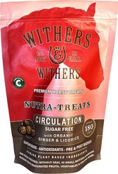 Withers & Withers Organic Ginger & Licorice Plant-Based & Sugar Free Formula Horse Nutra-Treats, 16-oz bag
