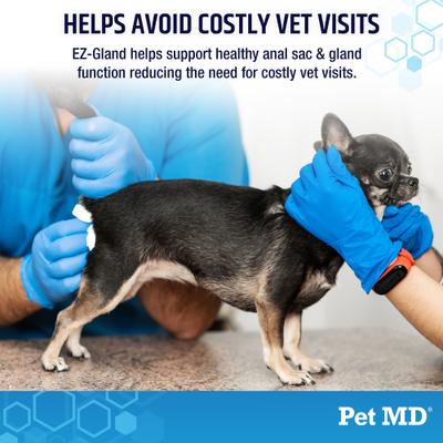 Show full view: Pet MD EZ Gland Soft Chews for Dogs, 120 count slide 5 of 8