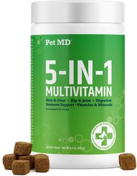 Pet MD 5-in-1 Multivitamin Soft Chew for Dogs, 60 count