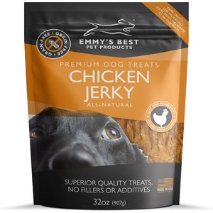Emmy's Best Pet Products Premium Chicken Jerky Dog Treats, 32-oz bag