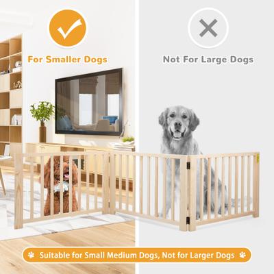Show full view: Coziwow by Jaxpety 3 Panel Freestanding Dog Gate slide 8 of 10