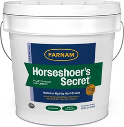 Farnam Horseshoer's Secret Pelleted Hoof Supplement, 22-lb bucket, 60 Day Supply