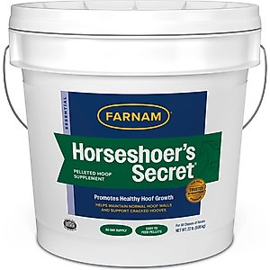 Farnam Horseshoer's Secret Pelleted Hoof Supplement, 22-lb bucket, 60 Day Supply