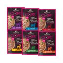 Wellness CORE Mini Meals Variety Pack Small Breed Grain-Free Wet Dog Food, 3-oz pouch, case of 6