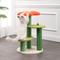 Show in main carousel: THE LICKER STORE Poppy Modern 29-in 3-Tier Jute Flower with Dangling Toy Cat Tree, Orange/Green slide 2 of 10