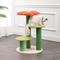 Show in main carousel: THE LICKER STORE Poppy Modern 29-in 3-Tier Jute Flower with Dangling Toy Cat Tree, Orange/Green slide 8 of 10