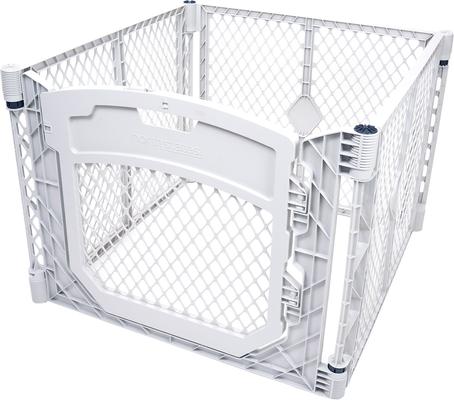 Show full view: MyPet Petyard Plus 4-Panel Dog Exercise Pen, Gray slide 2 of 10